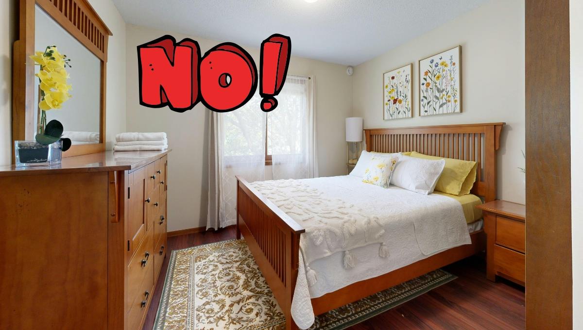 El error con la ubicación de la cama que muchos cometen en el dormitorio